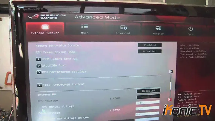 iKonic TV - Asus Maximus Extreme IV Review