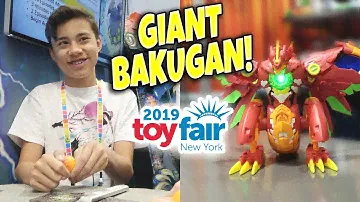 BAKUGAN BATTLE AT TOY FAIR!!! Maximus Dragonoid, Air Hogs, Novie, Giffeez,  Owleez,  Dragamonz!