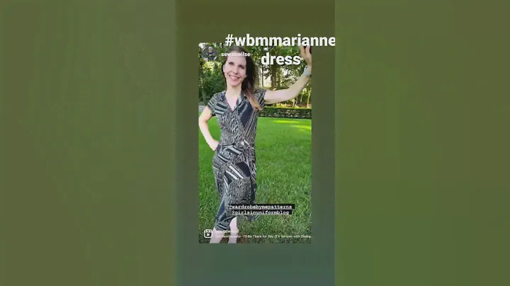 Learn how to create your own beautiful jersey dress, the Marianne dress from Wardrobe By Me