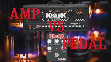 Krank Revolution+ AMP vs Krank Distortus Maximus Pedal
