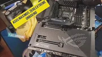 Распаковка Asus Rog Maximus Z690 Extreme