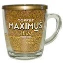 Кофе MAXIMUS Gold сублимированный в КРУЖКЕ, 70г*12
