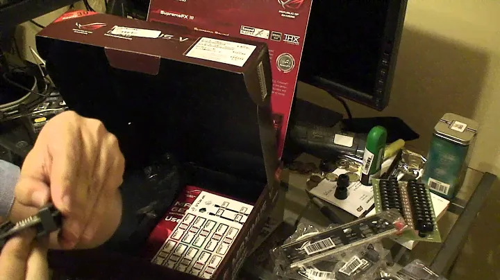 ASUS Maximus V Gene Z77 mATX Motherboard Unboxing