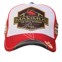 Бейсболка Maximus Mesh White/Red
