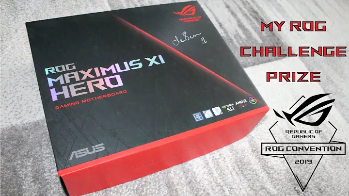 Asus ROG Maximus XI Hero Z390 Unboxing, Overview and Testing