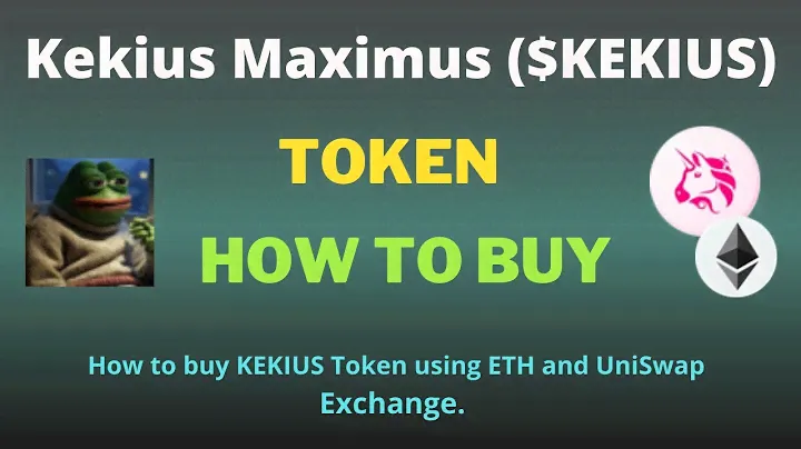 How to Buy Kekius Maximus (KEKIUS) Token Using UniSwap Exchange and ETH on Trust Wallet