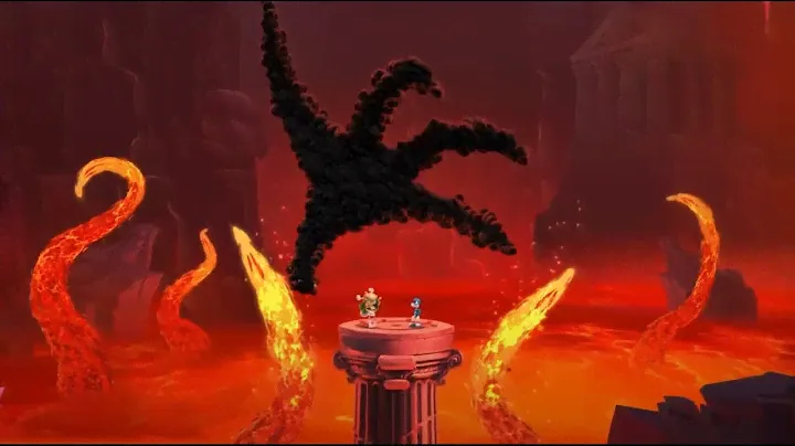 Rayman Legends Revisted Co-op - Walkthrough World 5 - Olympus Maximus (All Teensies Saved)