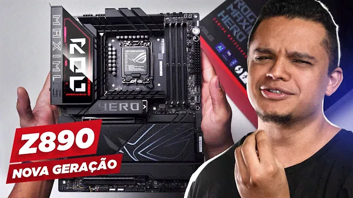 🔥 ROG Maximus Z890 Hero! Conheça o LANÇAMENTO da ASUS para a NOVA geração de processadores INTEL