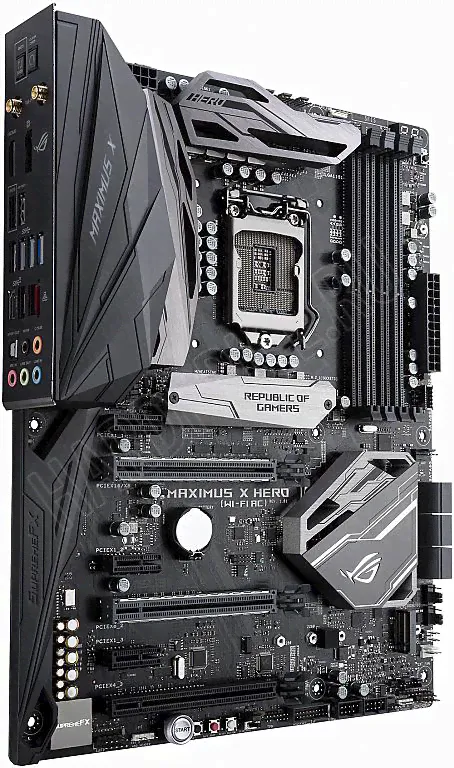 Материнская плата ASUS MAXIMUS X HERO Z370 1151v2-3