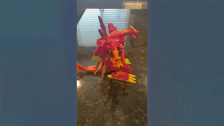 Side ways dragonoid maximus pop open