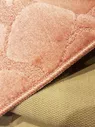 Комплект ковриков для ванной Confetti Maximus ELIT Carpet 5011 BQ 2580 Dusty Rose 0,6х1/0,5х0,6 Турция