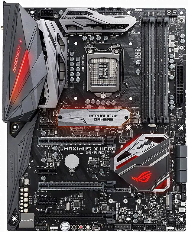 Материнская плата ASUS MAXIMUS X HERO Z370 1151v2