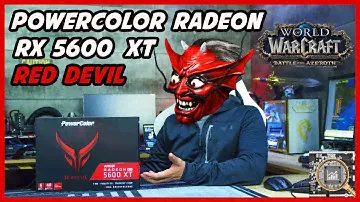 Обзор PowerColor Radeon RX5600 XT Red Devil + тесты WoW
