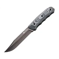 Нож Maximus D2 BT v2 (Черный, черная рукоять, черные ножны)