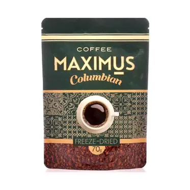 Кофе Maximus Columbian сублимированный м/у 70г*40