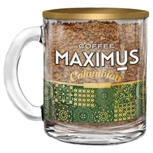 Кофе растворимый Maximus сублимированный Columbian в стеклянной кружке (70 г)
