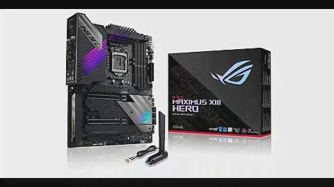 ROG Maximus XIII Hero (WiFi 6E) Z590 LGA 1200(Intel11th/10th Gen) ATX Gaming Motherboard