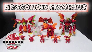 Dragonoid MAXIMUS!! MORE DRAGO - ドラゴノイドマキシマス - タカラトミー 爆丸 爆EX001 | Battle Planet | BAKUGAN COLLECTOR