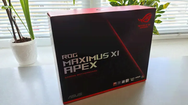Z390 ASUS MAXIMUS APEX XI распаковка