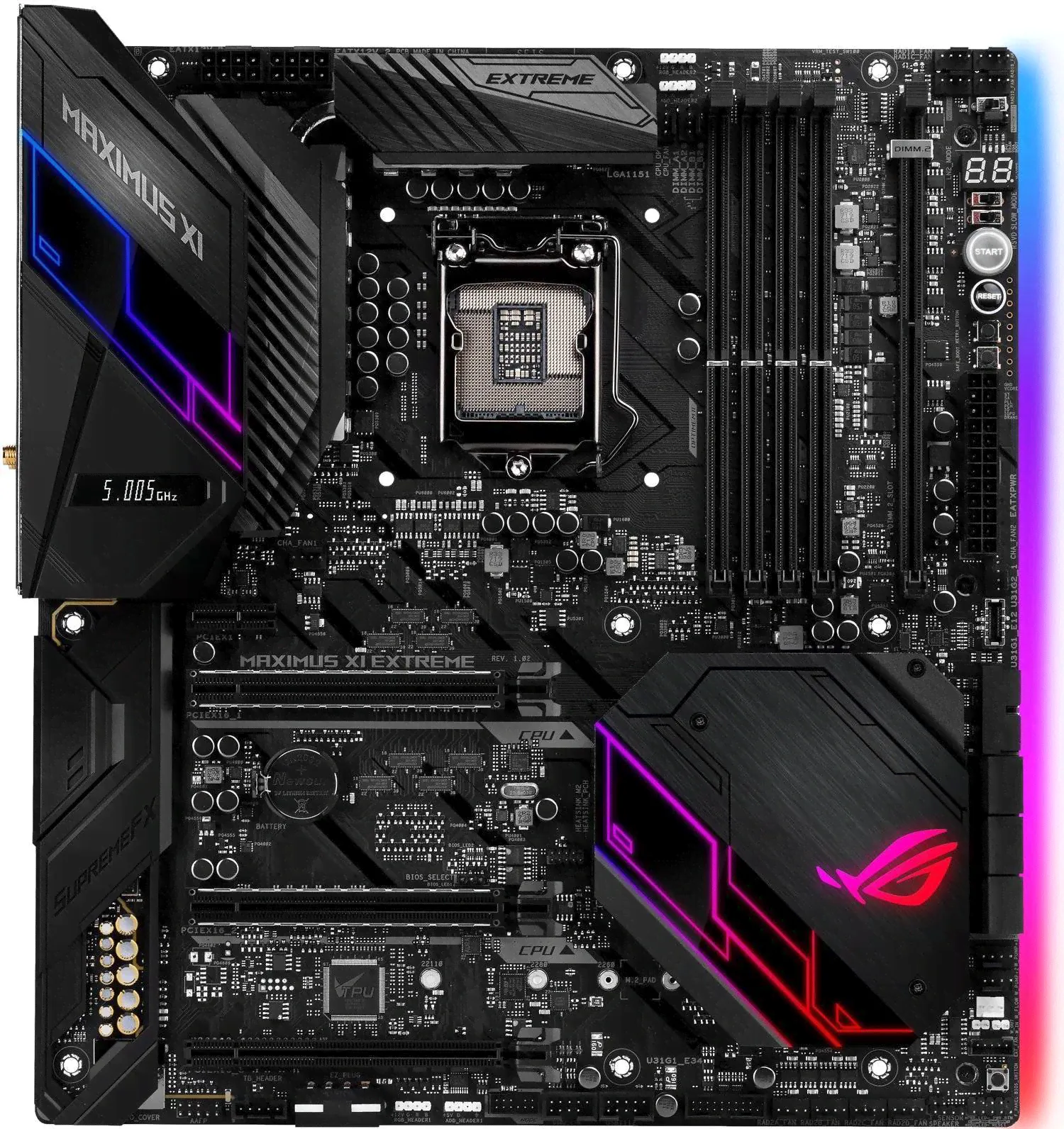 Материнская плата ASUS ROG MAXIMUS XI EXTREME Z390 1151v2-4