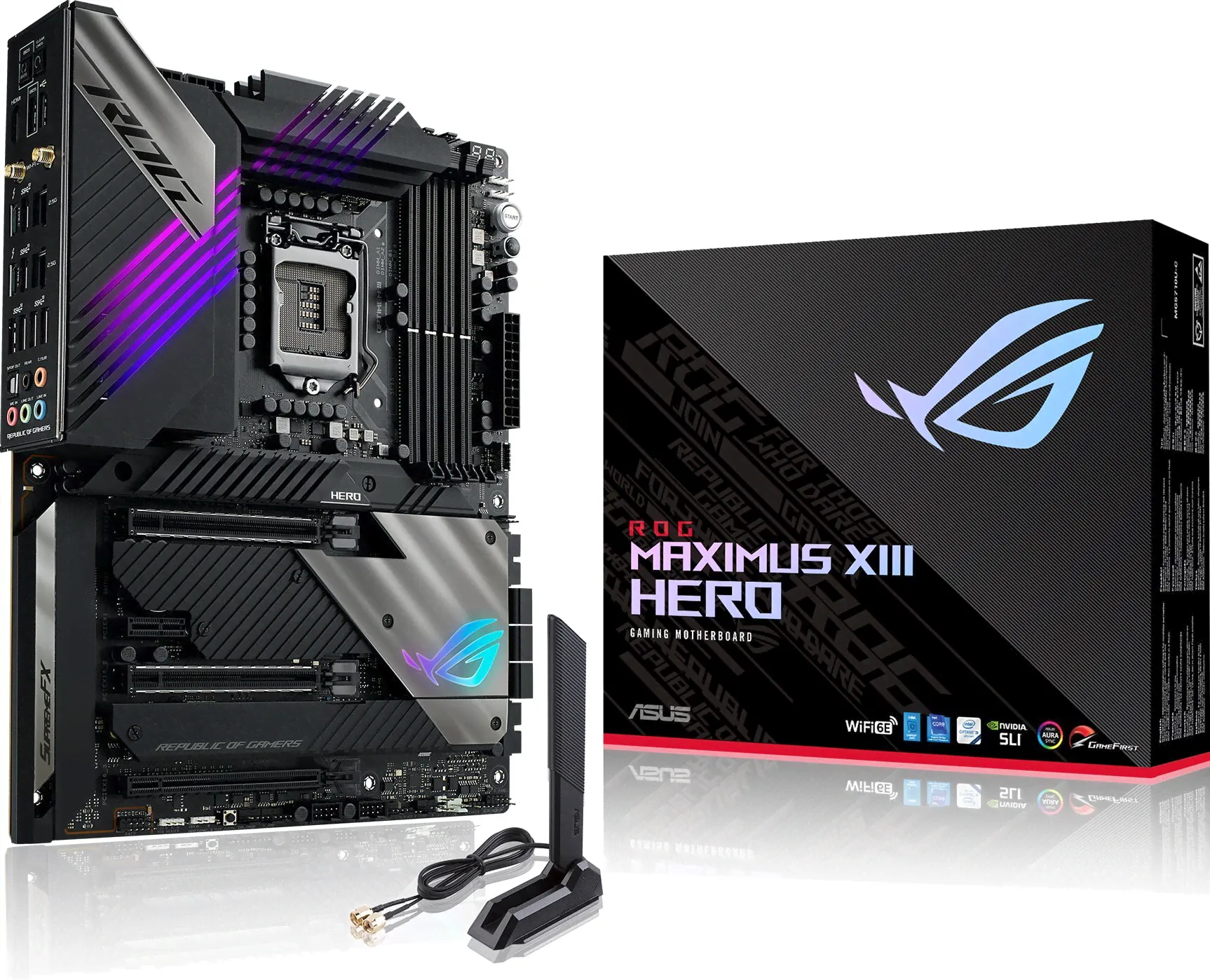 ASUS Материнская плата ROG MAXIMUS XIII HERO, Z590