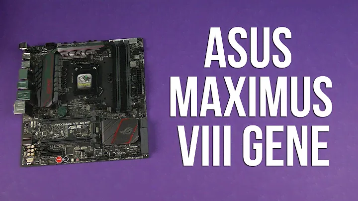 Распаковка Asus Maximus VIII Gene