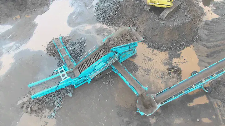 Powerscreen Warrior 1800 with MGL M95