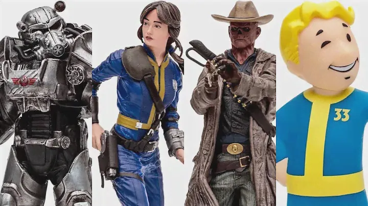 New McFarlane toys fallout figures revealed movie maniacs series preorder info