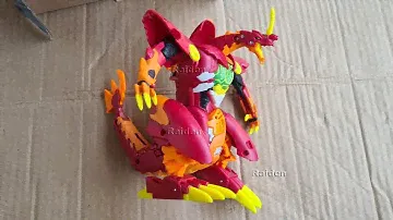Bakugan Dragonoid Maximus BEX-001 Action Figure  Transforming Figure With Lights And Sound