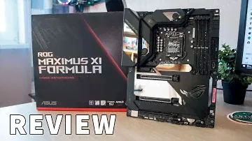 The Z390 ASUS ROG Maximus XI Formula REVIEW by Tanel