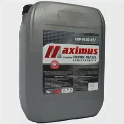 Моторное масло Maximus Turbo Diesel CG-4, SJ 10W-40 18L цена, купить в Москве, отзывы, характеристики, обзор-0
