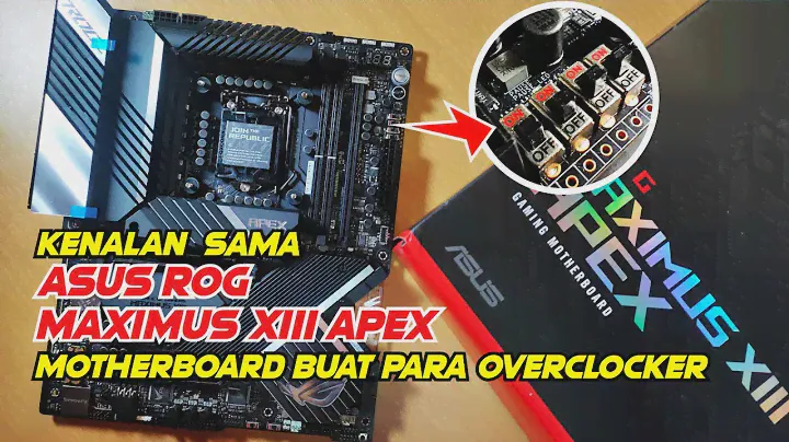 ASUS ROG MAXIMUS XIII APEX motherboard impian overclocker