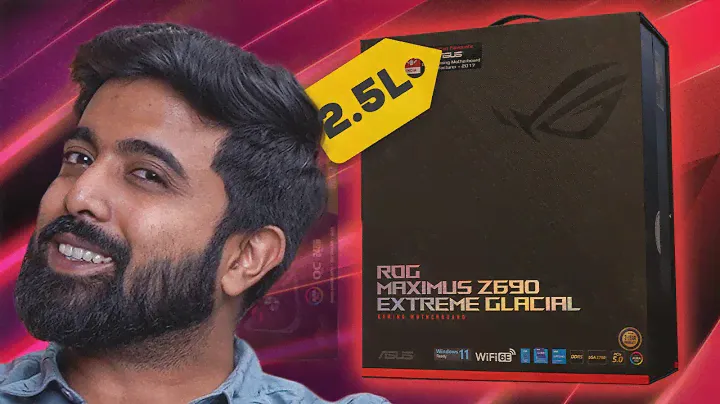 MOTHERBOARD MORE EXPENSIVE than RTX 3090? | ASUS Z690 Maximus Extreme Glacial Review | Rs 2.5 Lakhs