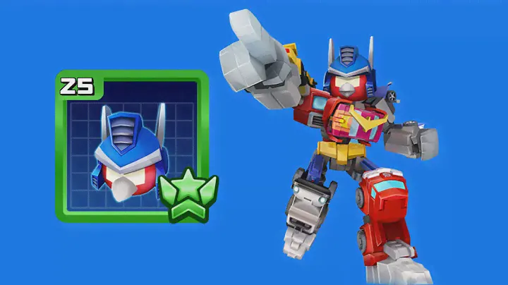 BIG HERO😱OPTIMUS MAXIMUS -  Angry Birds Transformers Gameplay 2020