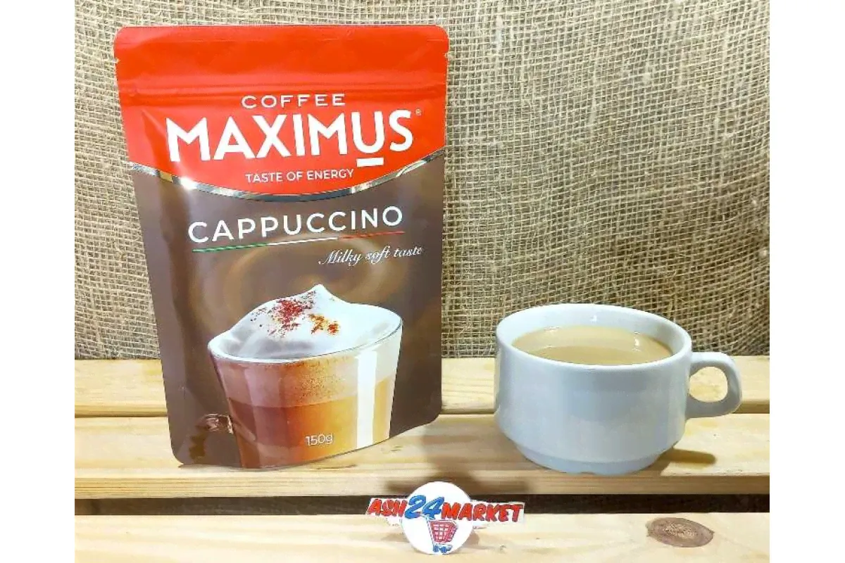 Кофе MAXIMUS капучино 150г м/у