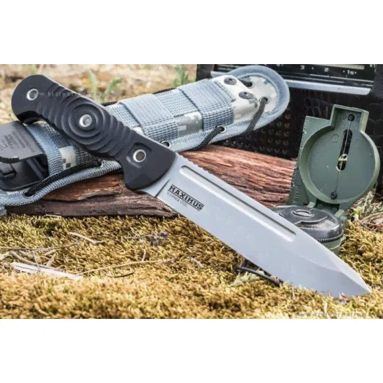 Maximus SL TW (Tacwash, Черная рукоять, Камо ножны) нож-0