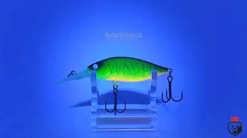 Воблер Bearking Deep X-200 LBO 70F - I + Ультрафіолет. Відеодемонстрація воблера 4К.
