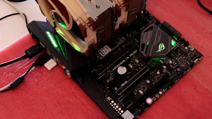 ASUS Maximus IX Hero Aura effects