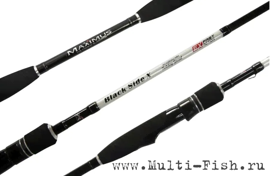 Спиннинг Maximus BLACK SIDE X 21M 2.1м, тест 8-30гр.