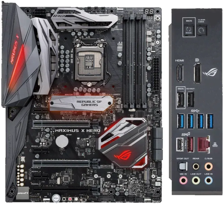 Материнская плата Asus Maximus X Hero-0