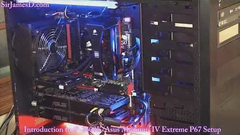 Asus Maximus IV Extreme/i7-2600K Setup