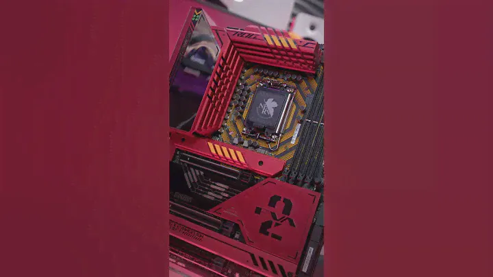 The best weeb hardware! ROG Maximus Z790 EVA-02  #asus #evangelion #asuka