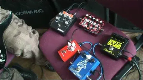 High gain Distortions.  Full version. Krank vs Plush vs MI Audio vs Barber. EMG pickups. V.Vopilov