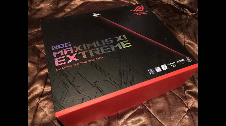 ASUS ROG MAXIMUS XI EXTREME : Z390  (UNBOXING)