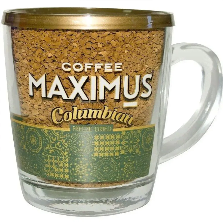 Кофе растворимый Maximus Columbian в кружке (70 гр)-0