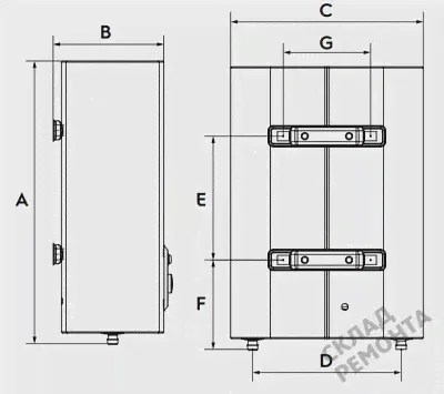Водонагреватель накопительный Electrolux (Maximus EWH 100 Wi-Fi), 100 л-3