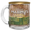 Кофе растворимый Maximus сублимированный Columbian в стеклянной кружке (70 г)