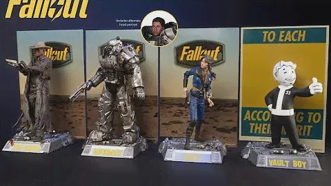New McFarlane Toys Fallout posed figures revealed