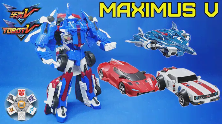 Tobot V Maximus V English Review | 또봇 V 맥시머스 V 원어민 영어 리뷰