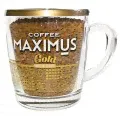 Кофе растворимый сублимированный в стеклянной кружке Gold, 70 г, Maximus-1